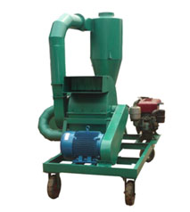 Mobile hammer mill