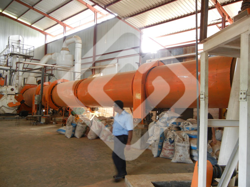 drum rotary dryer