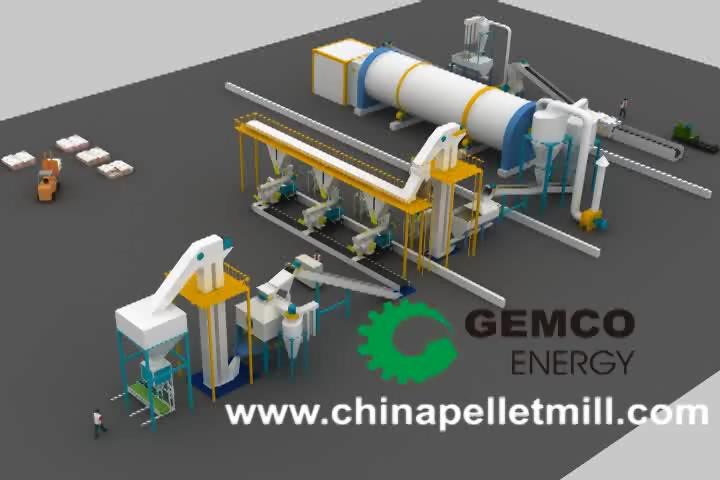 Complete Wood Pellet Line
