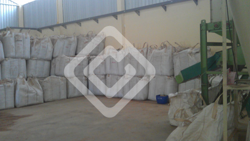 wood pellets storage