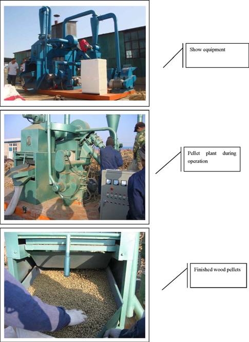 Mobile Wood pellet plant