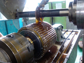 pellet machine roller making