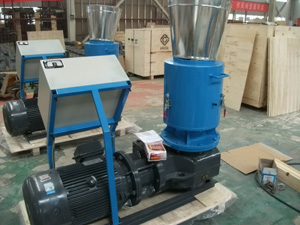 pellet mill for biomass backside
