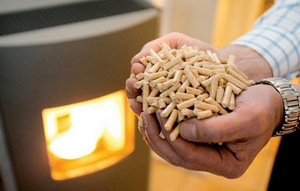 homemade wood pellets