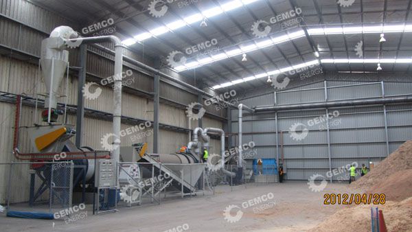 1.5 Ton Per Hour Sawdust Pellet Plant in Australia